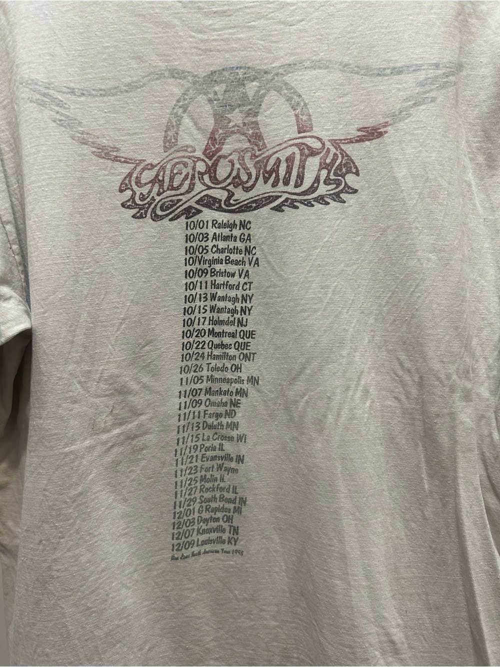 Vintage 1998 Aerosmith "Nine Lives" Tour t-shirt - Picture 5 of 6